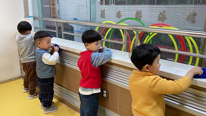 我们都是打扫卫生的小能手哦！